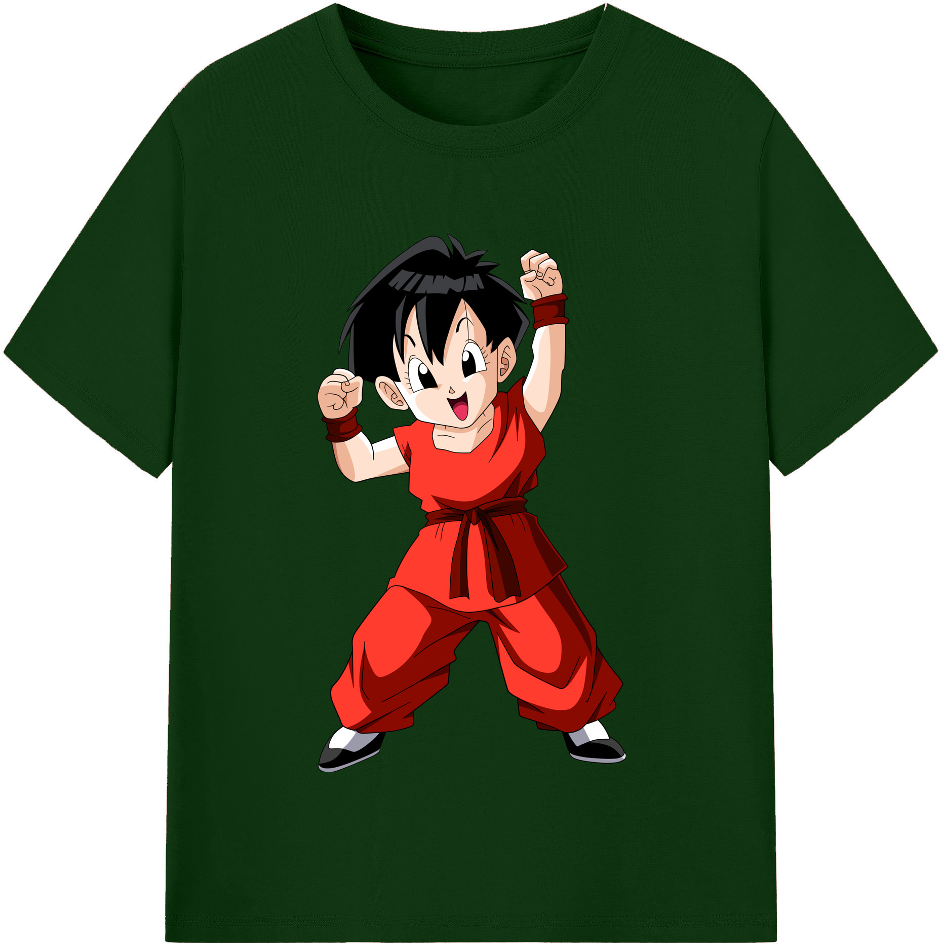 （画像用） ドラゴンボール パン DRAGON BALL Pan 綿100％半袖Tシャツ（フロントプリント）